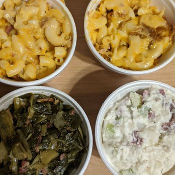 The Pig Rig BBQ - Collard,Mac and potato salad - Barbeque Near Me - Wallingford, Connecticut