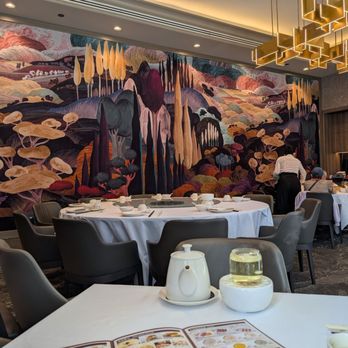 Seaport City Seafood Restaurant - The interior of the room we sat in - looks to be a lovely spot for a private event! - Dim Sum Near Me - Vancouver, British Columbia Seaport City Seafood Restaurant - The interior of the room we sat in - looks to be a lovely spot for a private event! - Dim Sum Near Me - Vancouver, British Columbia