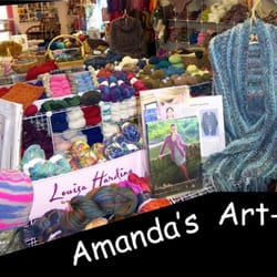 Amanda's Art-Yarn - Too much yarn to show in one photo!