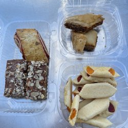 Tulipan Pastry & Coffee Shop - Hungarian tea cake, honey cakes, baklava, and mix of raspberry and apricot kifli
