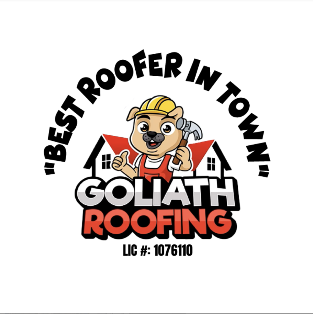 Slide of Goliath Roofing