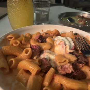 The Wayfarer - Rigatoni allá Vodka (with steak) - New American Near Me - Los Angeles, California