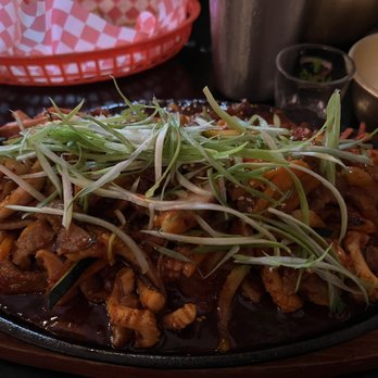 Korean Kitchen - Spicy Squid and Pork - Korean Near Me - North Miami Beach, Florida
