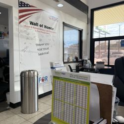 Capital City Motor Company - Interior with wall of honor.