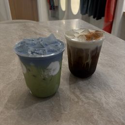 Blue Cloud Matcha Latte