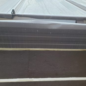 Donahue Roofing & Siding - They damaged our new raingutters..this type of damage is all over - Roofing Near Me - Billings, Montana