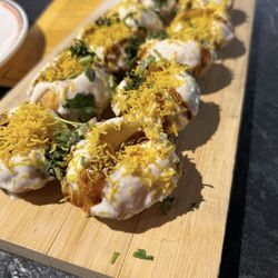 East India Company Pub & Eatery - Gol gappa chaat ! Delicate, crunchy and packed with spice and flavor