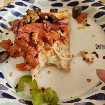 Stuft Pizza - My pizza is not even cook! So doughy. My first and will be my last time. Yulk! - Pizza Near Me - Milpitas, California Stuft Pizza - My pizza is not even cook! So doughy. My first and will be my last time. Yulk! - Pizza Near Me - Milpitas, California