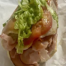 Italian sub with A LOT of filling!!