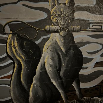 Jack's - a painting of a cat smoking a cigarette - Sports Bars Near Me - San Jose, California Jack's - a painting of a cat smoking a cigarette - Sports Bars Near Me - San Jose, California