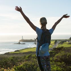 Peninsula Open Space Trust - Enjoy trails on our beautiful, protected landscapes, like the hike along Mel's Lane near Pigeon Point Light Station on the coast.