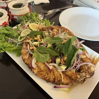 Thai Thai Kitchen Stanwood - Fried snapper - Thai Near Me - Stanwood, Washington