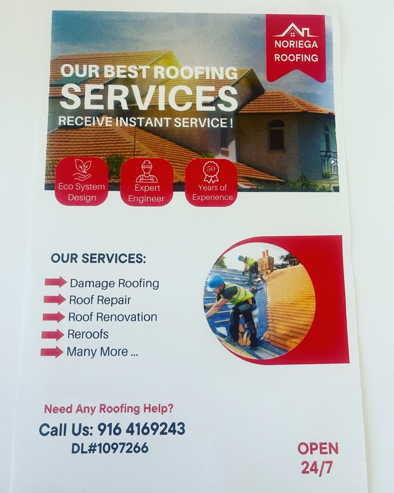 Slide of Noriega Roofing