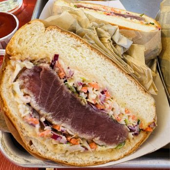 Gott's St. Helena - Ahi Burger ($17.99) - Burgers Near Me - Saint Helena, California Gott's St. Helena - Ahi Burger ($17.99) - Burgers Near Me - Saint Helena, California