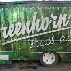 Greenhorn Truck - Graphics on the side of the truck.