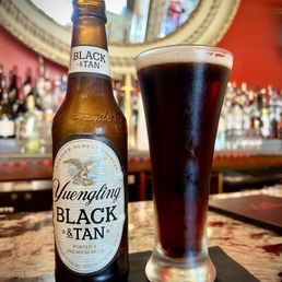 Enjoying a delicious Yuengling Black and Tan at Cafe Centro in the Northwood areas of West Palm Beach.