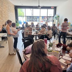 Steam Coffee House - We had about 40 people at our baby shower and we had plenty of room!