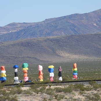 Seven Magic Mountains - Public Art Near Me - Las Vegas, Nevada Seven Magic Mountains - Public Art Near Me - Las Vegas, Nevada