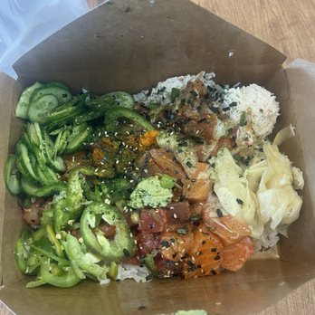 The Poke Place - Large Bowl - Japanese Near Me - Rancho Cucamonga, California