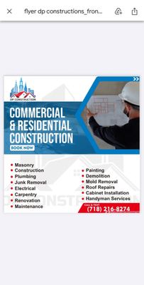 DP Construction Logo