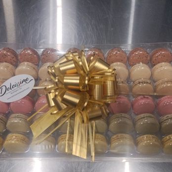 Sweets Bank Cafe - Tray of French Macarons 48 Pcs (made in France) - Bakeries Near Me - Burlington, New Jersey Sweets Bank Cafe - Tray of French Macarons 48 Pcs (made in France) - Bakeries Near Me - Burlington, New Jersey