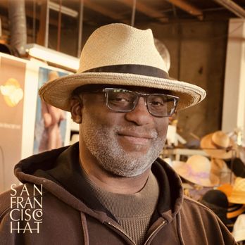San Francisco Hat - Ken stopped by the factory to pick out this Folding Fedora for his trips. - Hats Near Me - San Leandro, California San Francisco Hat - Ken stopped by the factory to pick out this Folding Fedora for his trips. - Hats Near Me - San Leandro, California