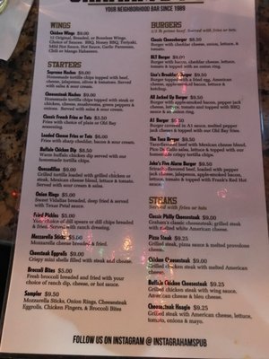 Menu photo 1 Graham's Pub Philadelphia, PA