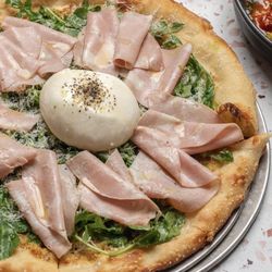 INI Ristorante - Mortadella & Pistachio Pizza