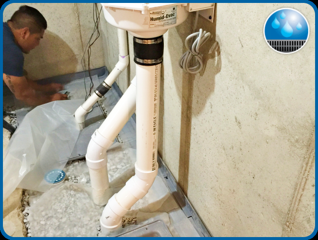 Slide of Drainage Team