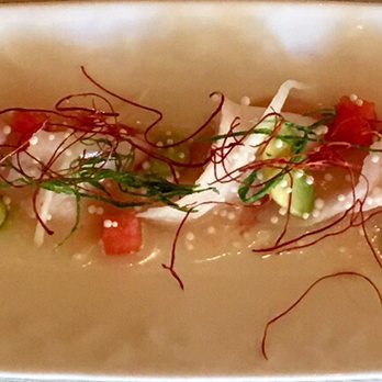 Michael Mina - Hamachi Crudo. - New American Near Me - Las Vegas, Nevada