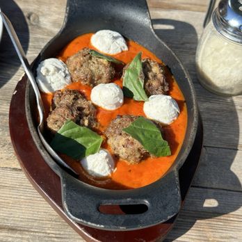Fortunate Son - Waygu Meatballs w San Marzano tomato sauce and fresh Ricotta - Pizza Near Me - Garland, Texas Fortunate Son - Waygu Meatballs w San Marzano tomato sauce and fresh Ricotta - Pizza Near Me - Garland, Texas
