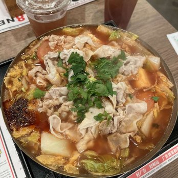 Pot on Fire - Chino, CA - Tomato Tofu Pot - Hot Pot Near Me - Chino, California