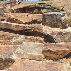 Lafayette Playground - Rock structure in the playground