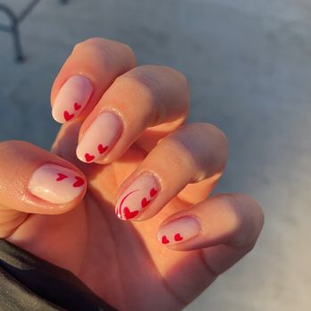Crystal Gel Nails - Gel manicure with design - Nail Salons Near Me - Lafayette, Louisiana Crystal Gel Nails - Gel manicure with design - Nail Salons Near Me - Lafayette, Louisiana