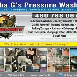 Alpha G's Pressure Washing