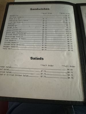 Menu photo 1 Shannon's Restaurant Borger, TX Menu photo 1 Shannon's Restaurant Borger, TX