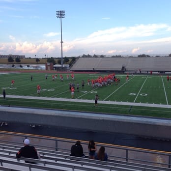 Wilkerson-Sanders Memorial Stadium - Rockwall Yellowjackets pre-game warm up. - Stadiums & Arenas Near Me - Rockwall, Texas