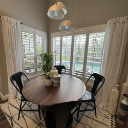 Sage & Symmetry - Mid Century Boho Breakfast Nook