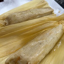 Chicken and pork tamales Chicken and pork tamales