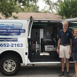 M&J Professional Cleaning - Butler van powered truck mount system