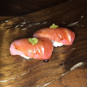 Uchi Houston - Bluefin Otoro nigiri - Sushi Bars Near Me - Houston, Texas Uchi Houston - Bluefin Otoro nigiri - Sushi Bars Near Me - Houston, Texas