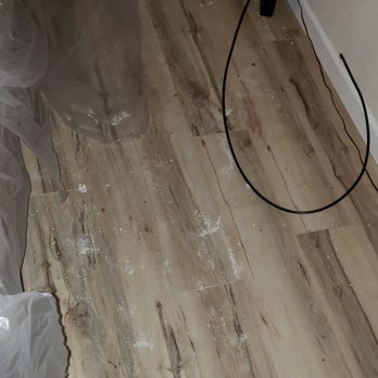 Garner Roofing - no protection on new floor - Roofing Near Me - Rancho Cordova, California