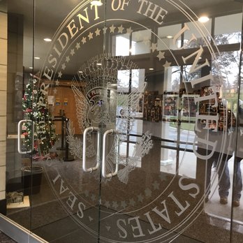 Herbert Hoover Library - Door entrance - Museums Near Me - West Branch, Iowa