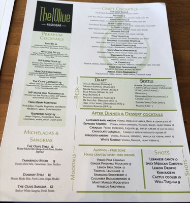 Menu photo 2 The Olive Restobar Downey, CA Menu photo 2 The Olive Restobar Downey, CA