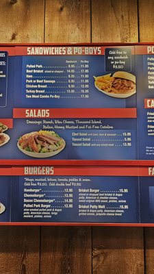 Menu photo 2 Pappas Bar-B-Q Conroe, TX