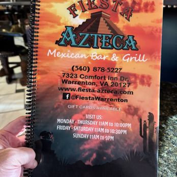Fiesta Azteca - Mexican Near Me - Warrenton, Virginia