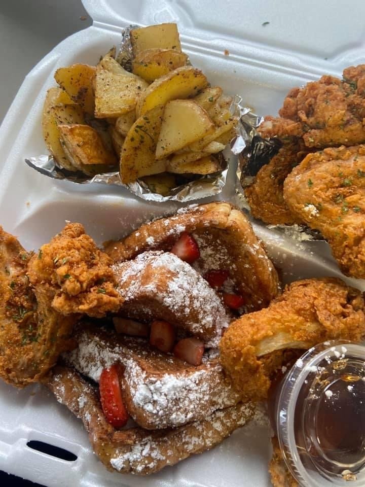 Food from Tequila’s Food Bar