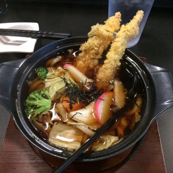 Sushi Mo - Sabe Udon with 2 shrimp tempura - Sushi Bars Near Me - Vancouver, Washington Sushi Mo - Sabe Udon with 2 shrimp tempura - Sushi Bars Near Me - Vancouver, Washington