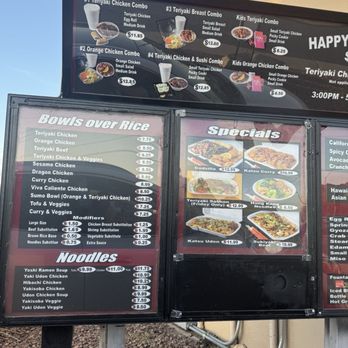 Yoshi's - Menu April 2025 - Japanese Near Me - Phoenix, Arizona