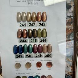 Nail palette option